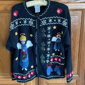 Vintage Nutcracker holiday sweater Medium